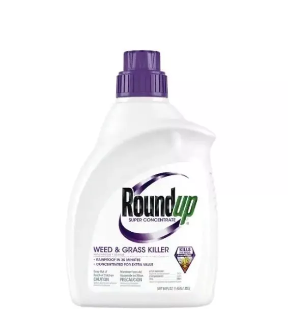 Roundup Weed and Grass Killer Super Concentrate, 1/2-Gallon 0.5