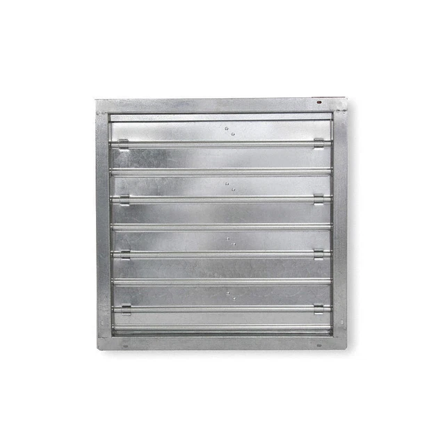 DAYTON 3C726 Mtrzd Damper,For Fan Dia. 20",100-240V