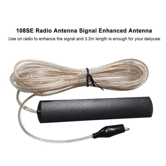 Amplify FM Signal for Home Radio with Universal High Gain Stereo Antenna