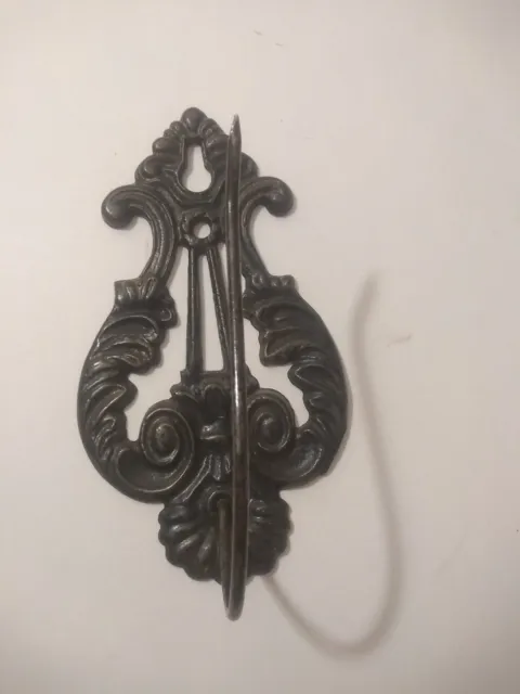 Vintage Ornate Metal Hook Coat Clothes Hanger