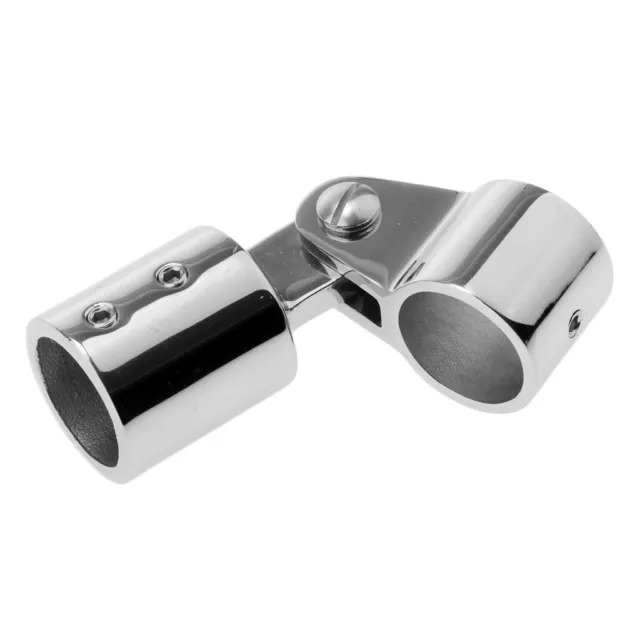 Heavy Duty Silver Boat Handrail for 25mm Elbows Made From 316 Marine Hardware