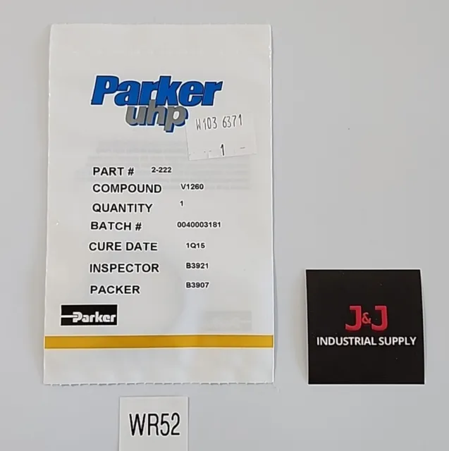 *BRAND NEW FACTORY SEALED* Parker UHP 2-222 V1260 O-Ring W1036371 + Warranty!
