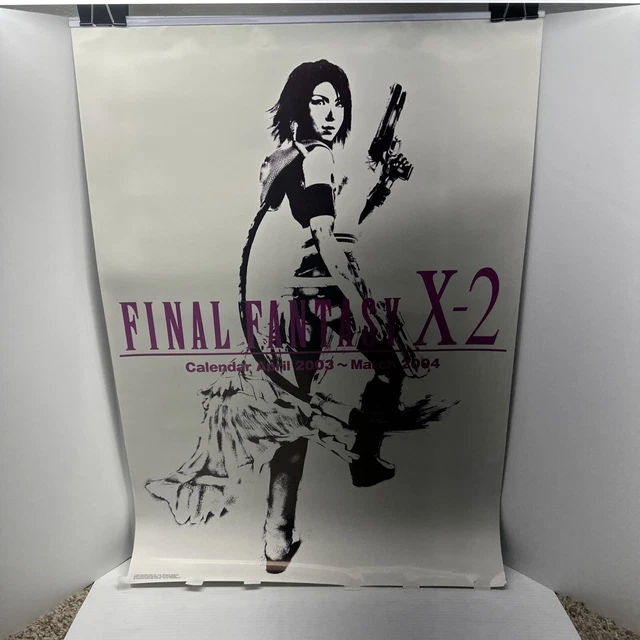 CALENDARIO FINAL FANTASY X-2 2003-2004 2003 Square Enix