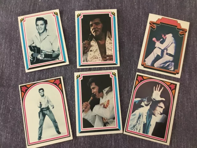 1978 Elvis presley complete trading card set of 66 cards vintage cards