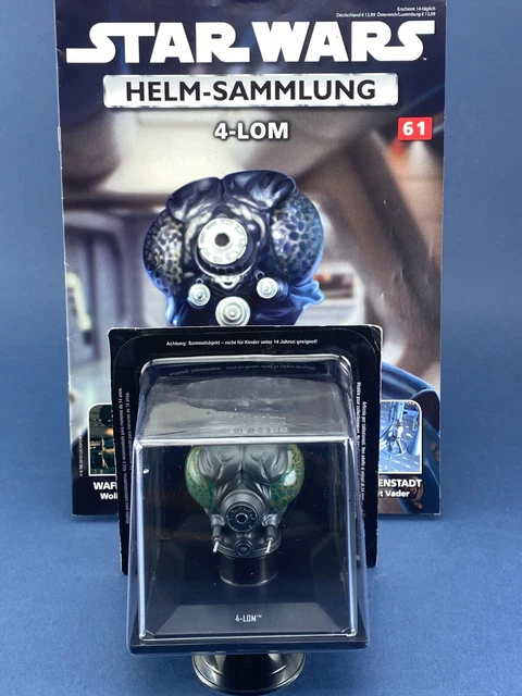 Collezione Caschi Star Wars #61 Alien 4-LOM DeAgostini 1:5 Collezione Caschi