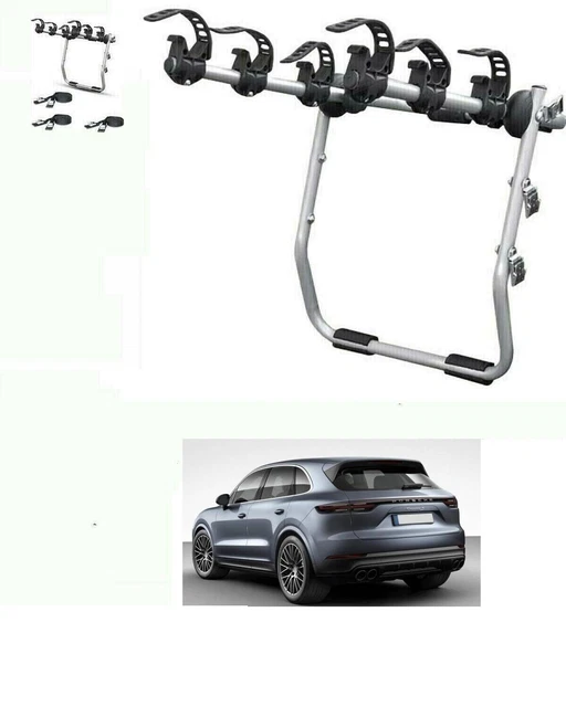 Tyuodna Borsa Da Bicicletta, Per Portapacchi Posteriore, Impermeabile, 30 L, Per Portapacchi Doppio, Per Bicicletta Con Strisce Fluorescenti (blu - Foto 6