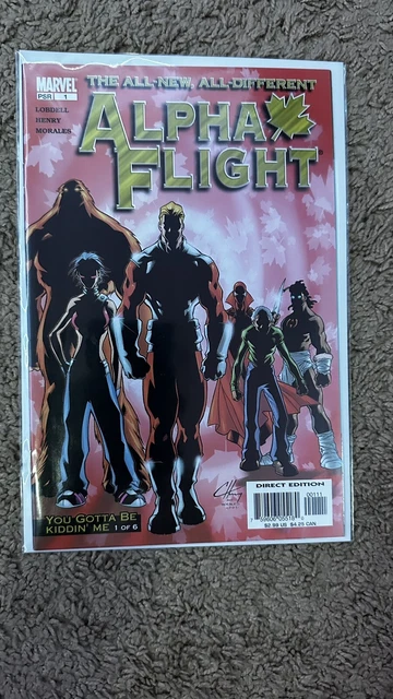 Marvel Comic Book The All New All Different Alpha Flight #1
