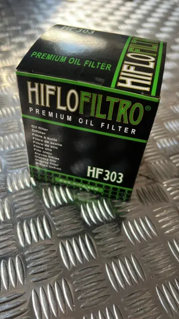 Hf303 Hiflo Premium Oil Filter Fits Honda,Polaris,Yamaha,Kawasaki,Bimota,Apache,