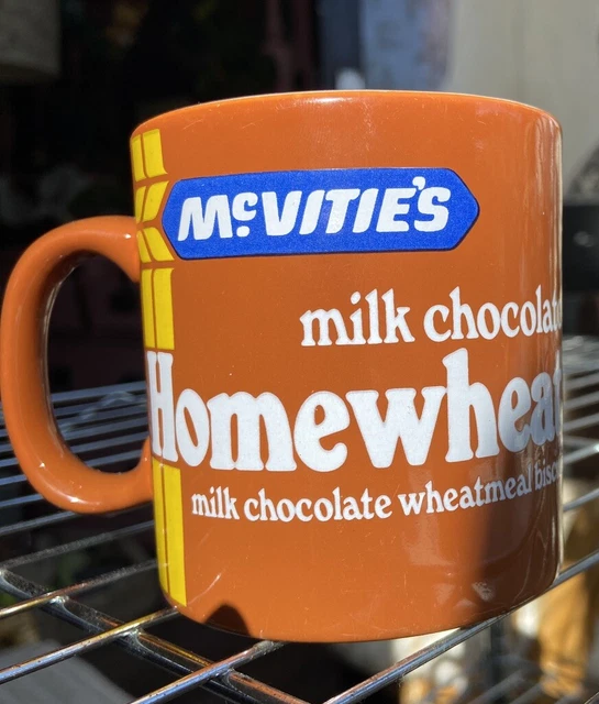 VINTAGE MCVITIE'S MILK Chocolate Digestive Homewheat Biscuits Mug VGC £