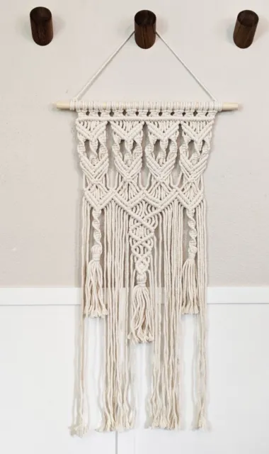 Handmade Bohemian Tassel Braided Macrame Woven Wall Hanging Tapestry Home Decor