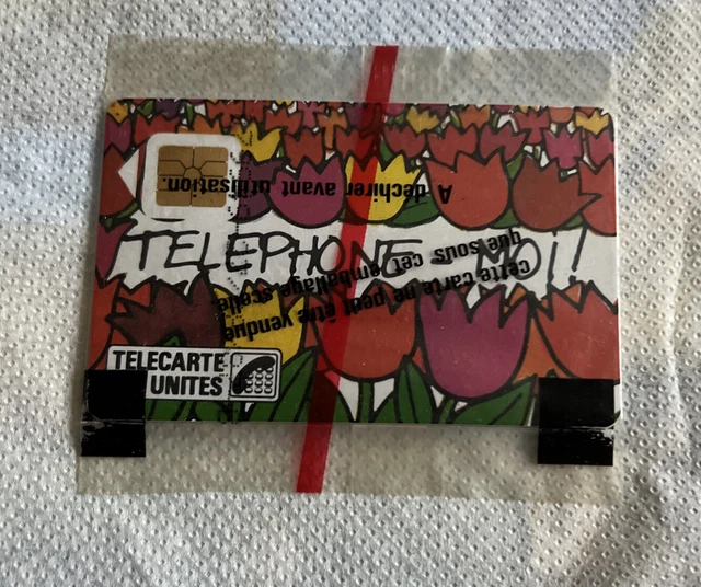 Carte téléphonique télécarte 50 unités SFR