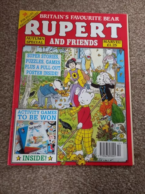 Rupert and Friends Comic - Autumn Special 1992