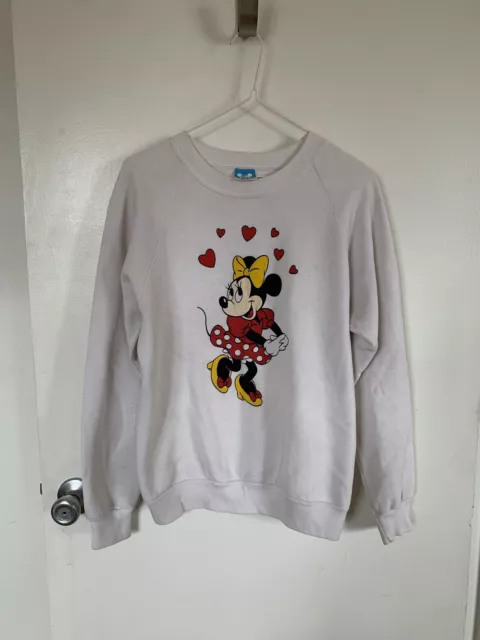 White Disney Minnie Mouse Sweater