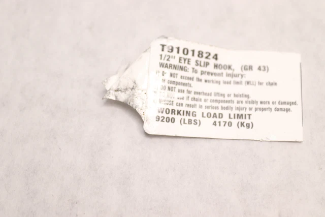Campbell Eye Socket Hook Zinc 1/2" T9101824