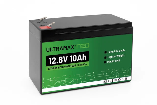 Yu-Power Batteria 12V 33Ah YPC33-12 . Dimensioni (mm) (lunghezza - Foto 2