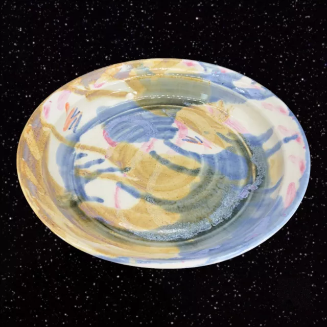Bailey Brown Studio Art Pottery Bowl Set 2 Made In Canada Stoneware Dishes 1996 2