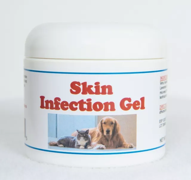 SKIN INFECTION GEL FOR PETS - Antimicrobial, bacterial skin infection and more