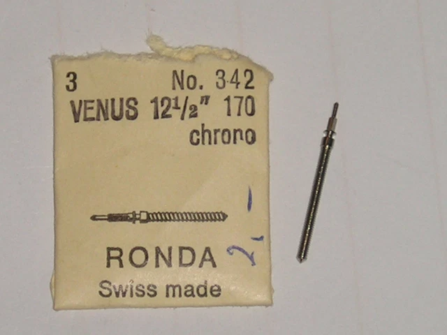 Tige De Remontoir AS 175 10 1/2 - Neuf De Stock (New Old Stock) Pour Montres