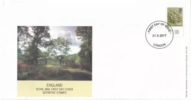 (31740) GB England FDC £1.17 London 2017