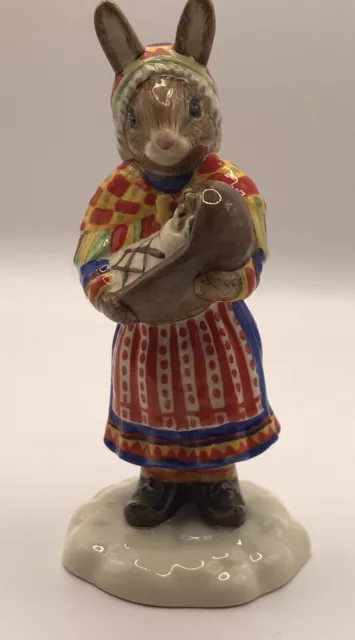 Royal Doulton Figurine Summer Lapland Bunnykins DB 298. Perfect Condition.