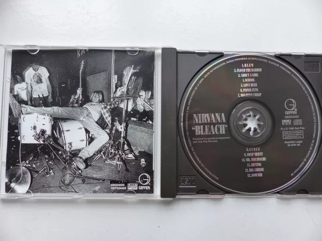 Nirvana -  Cd  - Bleach ( Spanish Press) 2