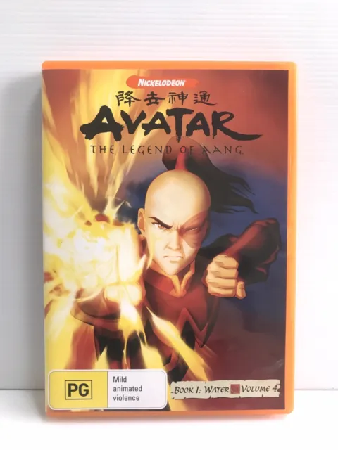 Avatar The Legend Of Aang ~ Book 1: Water Volume 4 Region 4 Dvd $12.48 -  Picclick Au