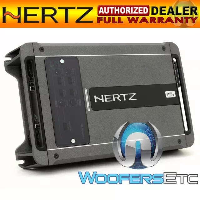 Hertz Hdp4 4 Mille Amp 4-Channel 1000W Rms Component Speakers Amplifier New