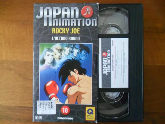 Videocassetta VHS Japan Animation Rocky Joe De Agostini 10