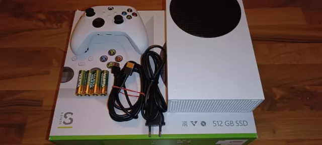 Xbox Series S 512GB Microsoft Konsole + Xbox Wireless Controller