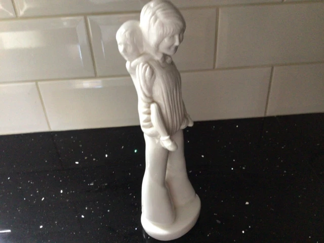 SPODE Bone China “PIGGY BACK” by Pauline Shone 10 inches tall