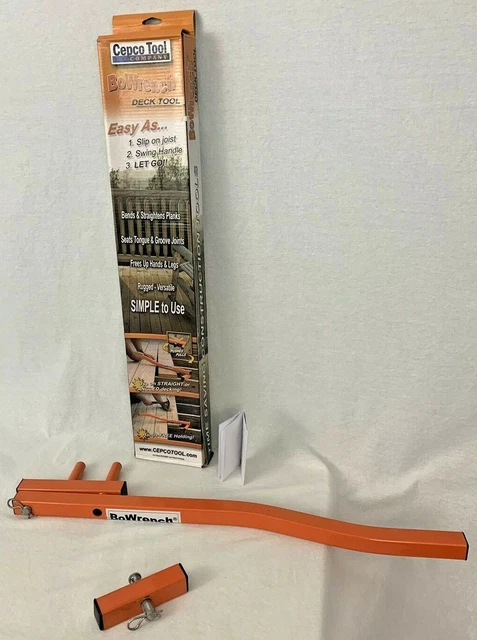 Cepco Tool BW-2 Gauge Board Hand Tools Wrench Decking Tool Wood Straighten Wood