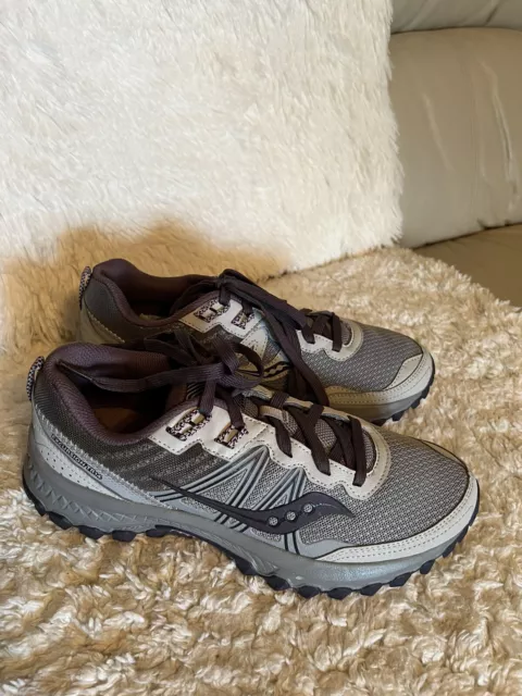 SAUCONY EXCURSION TR14 Sneakers Running Shoes Womens Size 8.5 Gray $24. ...