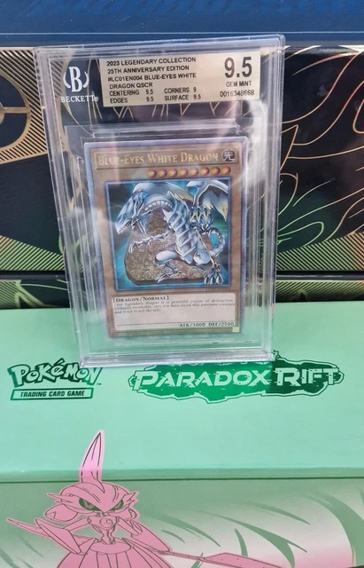 Yu-Gi-Oh! – Blue-Eyes White Dragon (LC01-EN004) – Legendary Collection – Edición Limitada Ultra Rara