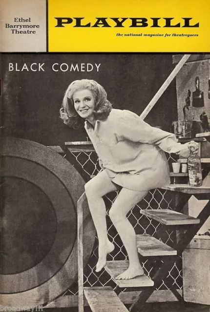Michael Crawford "BLACK COMEDY" Geraldine Page / Martyn Green 1967 Playbill