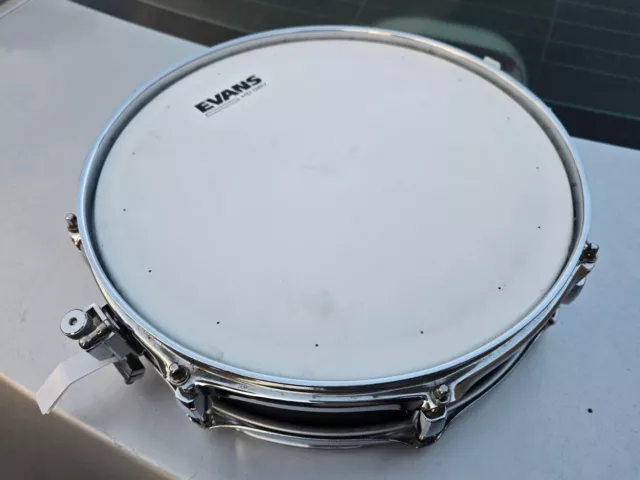 Pearl Steel Piccolo Snare drum  3" x 13" 8 Lug Black