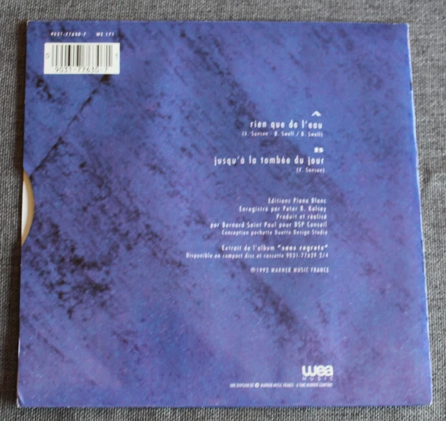 VERONIQUE SANSON, RIEN que de l'eau / jusqu'a la tombée du jour, SP