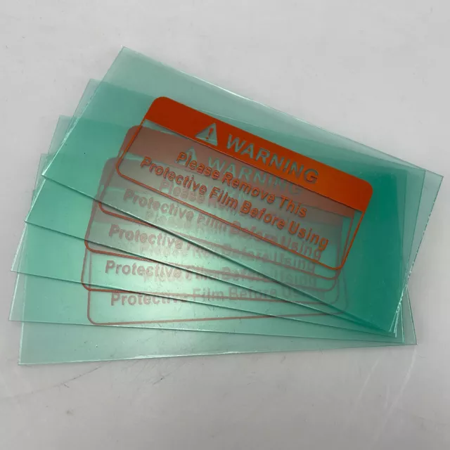 5pcs Protective Welding Helmet Mask Lens Auto Darkening Replace Plate Accessory