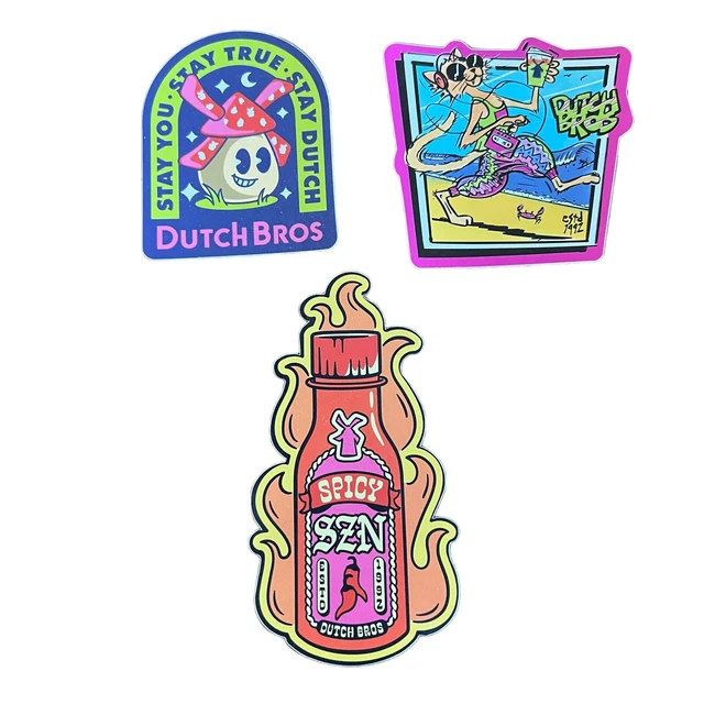NEW! DUTCH BROS Stickers March/April/May 2023 15.00 PicClick