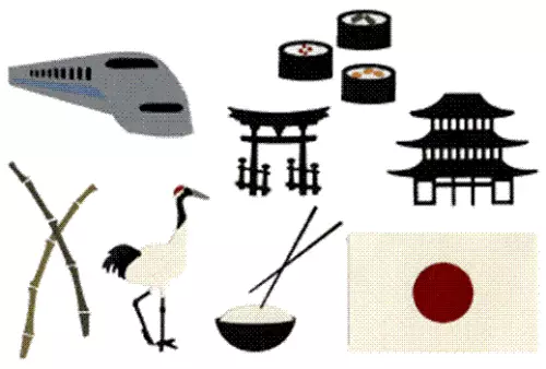 Quickutz Lifestyle Crafts Country Die Set -- Japan Kollektion - 8 Würfel