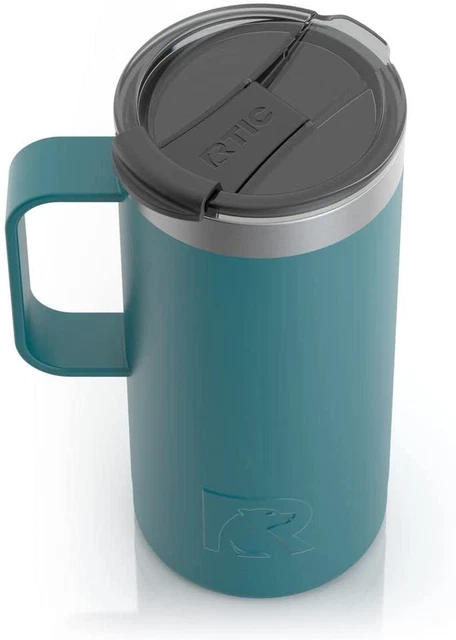 16 Oz Coffee Travel Mug with Lid and Handle, Stainless Steel Vacuum-Insulated Mu 4