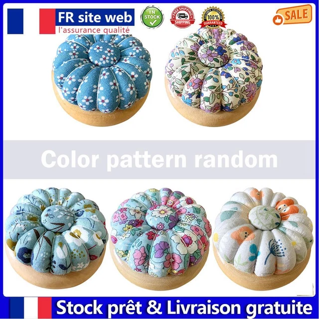 Sewing Stitch DIY Craft Supply Pumpkin Magnetic Needle Pin Cushion Pillow Holder