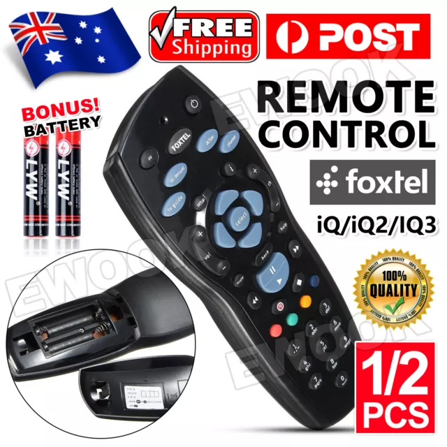 PAYTV For Foxtel Remote Control Compatible Replacement Standard Q IQ2 IQ3 IQ4 HD