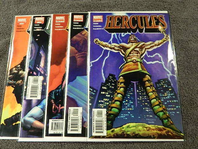 2005 MARVEL Comics HERCULES #1-5 Complete Limited Series Set - NM/MT