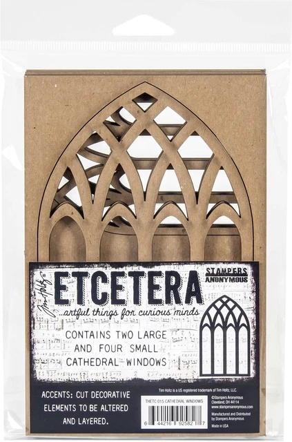Tim Holtz etcetera Kathedrale FensterTHETC015