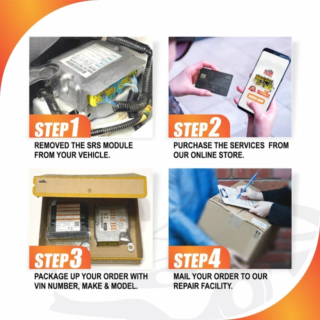 FIAT 500 AIRBAG ECU 52040843 A2C95530204 NO COMMUNICATION Fault repair