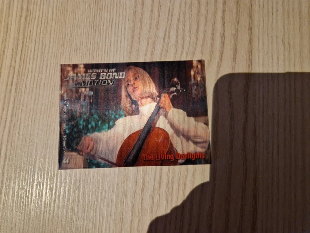 extrêmement rare carte holographique JAMES BOND 007