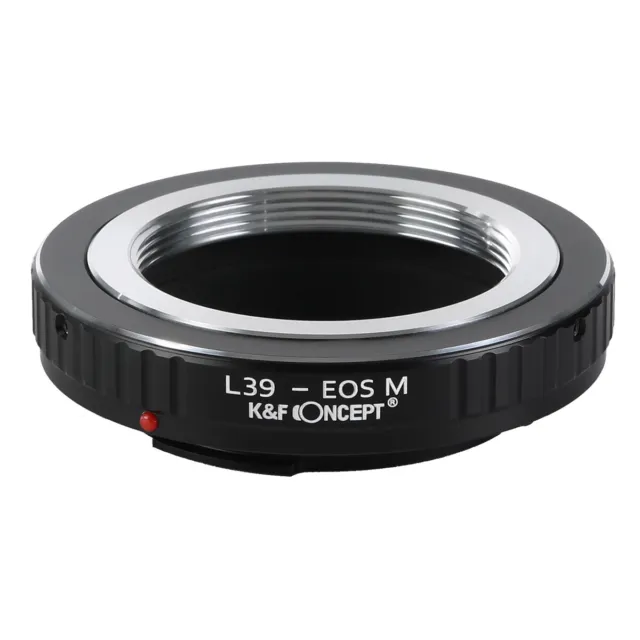 K&F Concept lens Mount Adapter for Leica L39 M39 Lens to Canon EOS M EF-M Camera