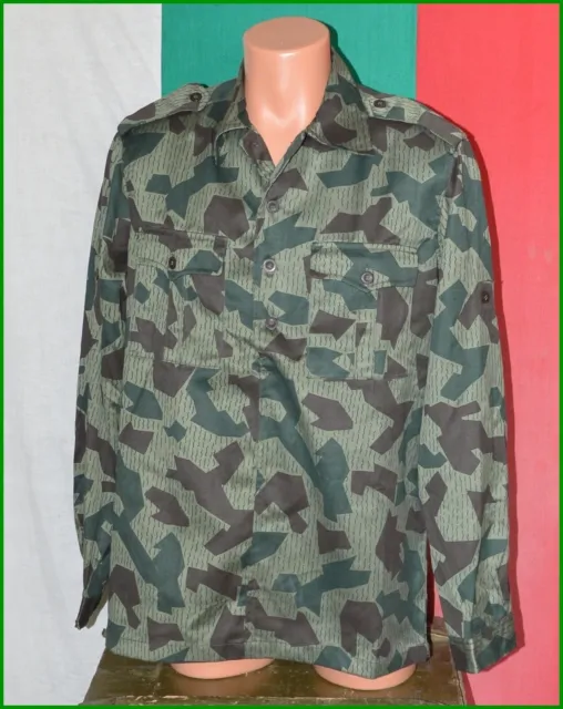 Bulgarian Army splinter camouflage Coat Shirt L sz.