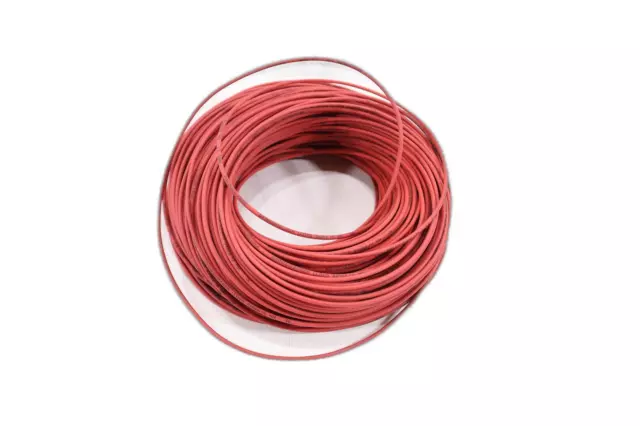 Cavo eluico 51312 cavo alta temperatura HELUTHERM 145 1 x 1 mm2 rosso 100 m