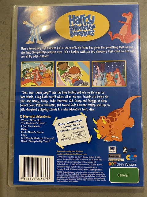 HARRY AND HIS Bucket Full Of Dinosaurs : Vol 6 DVD like new $16.50